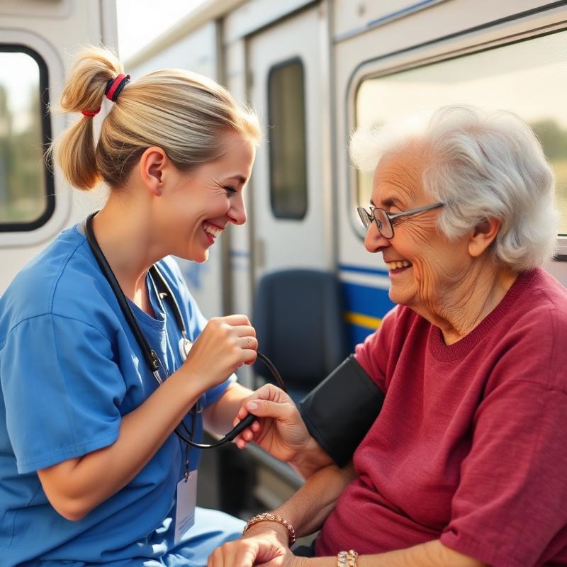 A doctor on call